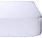 Drap Housse I 100% Coton - 57 Fils I Certifié Oeko Tex I 4 Coins élastiques I (Blanc, 200 x 200 cm)