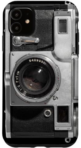 Vintage Photography Camera Graphic Retro Case for iPhone 11