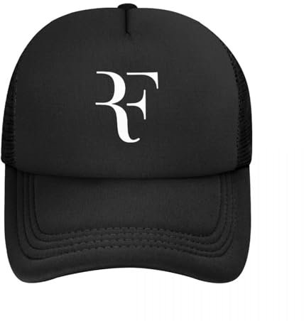 UIOPPIOS Roger Federer Mesh Baseball Caps Snapback Mode Baseball Hüte Atmungsaktiv Casual Casquette Outdoor Unisex