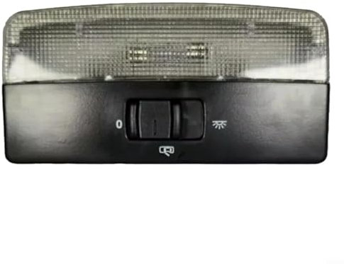 Innenraum Deckenleuchte Leseleuchte Beleuchtung für Polo Gol T5 Caddy für Skoda Octavia für Fabia mit OEM 6Q0947105M Auto Innenbeleuchtung Grau Schwarz(BLACK)