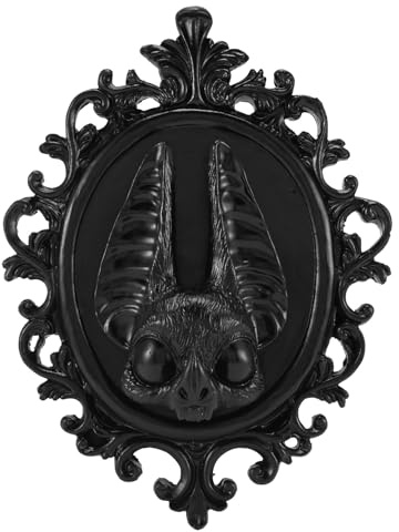 Osmond Halloween Gothic Style Decorative Bat Pendant Baroque Style Pendant Ornaments for Home Decor B