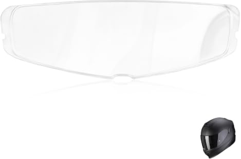 Antibeschlag Linse für Scorpion EXO Visier - Helm Visier für Scorpion EXO 1400 520 R1 Air 391, Verspiegelt Helmvisier, Antibeschlag Linse, Antifog Helm Zubehör, Motorradhelm Zubehör, Einfache Montage