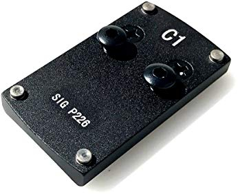 VECTOR OPTICS Adapter Montageplatte für DOCTER Sight C/II/III, Vector Sphinx, Meopta Meosight, auf Glock, M1911, Springfield XD, HK USP, Smith & Wesson MP, SIG P226, Beretta 92 (SIG P226)