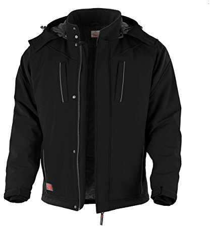 Qualitex - Softshelljacke PRO - Hochwertige, 2-farbige Jacken für den Winter, passend zur PRO Kollektion. Zahlreiche Taschen und Abnehmbare Kapuzen.