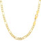 Jewelry Affairs Chaîne Figaro en or jaune 14 carats 3,2 mm, 8.5 inches, Or jaune, Pas de gemme