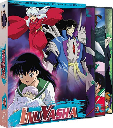 Inuyasha box 4 episodios 100 a 132 - dvd