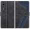 MOBESV Hülle für Huawei P20 Pro Handyhülle, Lederhülle mit Kartenfach, Klapphülle mit Ständer, Flip Case Handytasche Schutzhülle, Modisch Schwarz