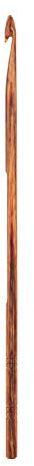 KnitPro – KnitPro Ingwer (3,00 mm) Häkelnadel – 1 Stück, Braun