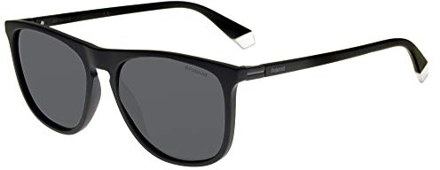 Polaroid Herren PLD 2092/S Sonnenbrille, MTT SCHWARZ, 56