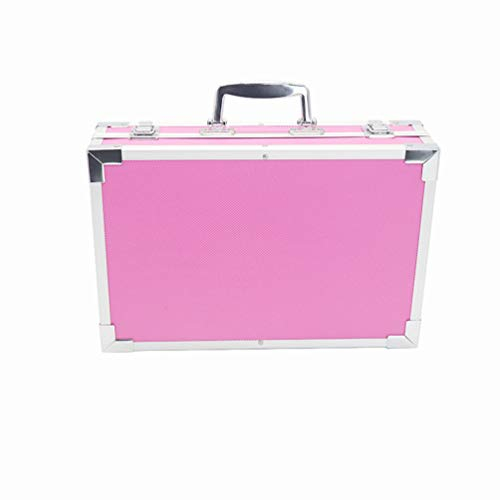 RONGJJ Kinderaquarellstiftsatz Professionelle Kunst Set Holz Multi 145-teilig Deluxe zum Zeichnen von Pastellpinseln Buntstift-Set DIY Malwerkzeuge, Pink-A