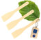 3x HOFMEISTER® Pfannenwender, 30 cm, antibakteriell, hitzebeständig & plastikfrei, keine Kratzer in beschichteten Pfannen, kein Plastik im Essen, 100% Naturprodukt, Buchen-Holz