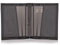DONBOLSO Slim Wallet Rome - Smart Wallet Echtleder Geldbeutel mit RFID Schutz, Mini Portemonnaie für Damen und Herren, Leder Geldbörse mit 6 Kartenfächern Karten Portemonnaie Damen und Herren, Schwarz