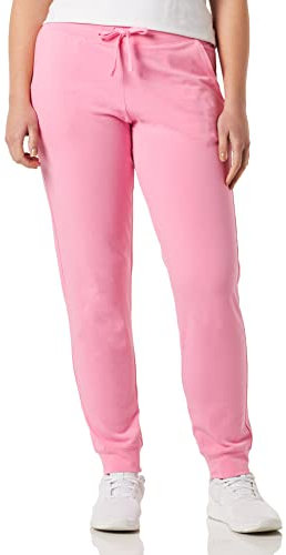 Champion Legacy American Classics C-Logo Cuffed Pantaloni da Tuta, Rosa Acceso, M Donna