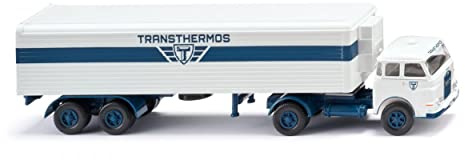 Wiking Transthermos 0556 02 H0 Man Refrigerated Box Trailer Break Jaw