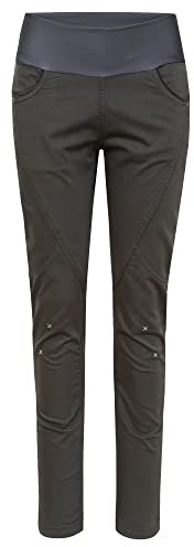 Chillaz W Fuji 2.0 Pant Schwarz - Robuste elastische Damen Kletterhose, Größe 40 - Farbe Black