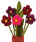 your castle Blumenstrauß aus 5 handgearbeiteten Filzblumen & 1 AST, fairer Handel, nachhaltige Deko aus Filz, realistische Kunstblumen, Textilblumen, Filzset Blumen, Stoffblumen, Filzblüten, Clara