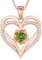 CDE Collana Donna Collana Cuore Argento 925 in Oro Rosa Gioielli Donna 8