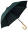 JITEM Parapluie en bâton de Bambou rétro Fait à la Main avec poignée en J Ouverture Automatique Couleur Unie 210T 8 Nervures Coupe-Vent Grand Parapluie de Pluie Classique pour Hommes et Femmes