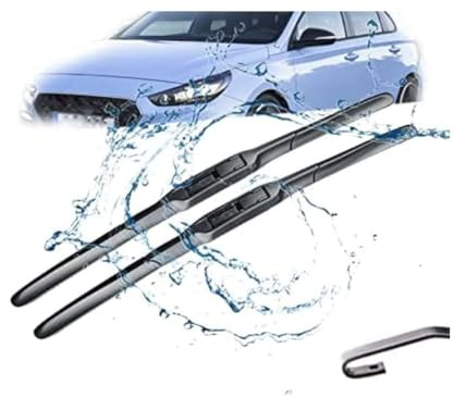 ISTOVO Scheibenwischer Für Hyundai I30N 2018-2022, Autofenster-Frontscheibenwischerblätter Wischerblätter Auto Zubehör