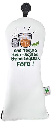 Foretra - Tequila in edizione limitata - Copertura per mazze da golf in legno Fairway - Copertura per mazze da golf di qualità Tour - Personalizza e personalizza la tua sacca da