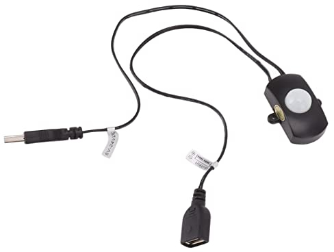 Bewegungsmelder-Schalter, Bewegungsaktivierter Sensor, PIR-Sensor, USB, Intelligenter Bewegungsmelder, Zeitschaltuhr für LED-Licht, DC 5 V Bis, Bewegungsaktivierte Schalter