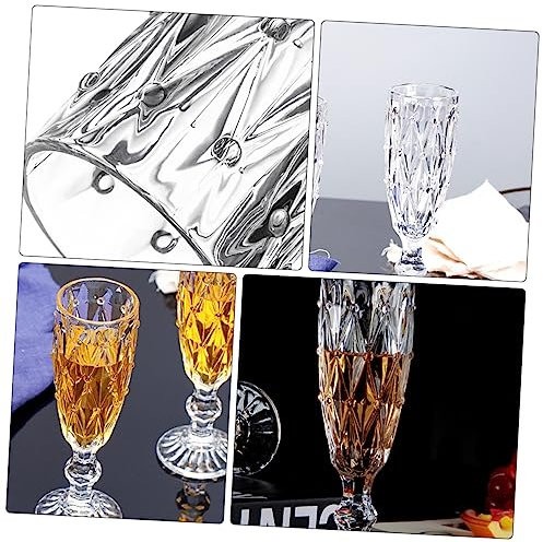 ABOOFAN calice goffrato vintage bicchieri da gin tonic bicchiere di vino kit vino flauto bicchiere per bere tazze per bevande Vintage ▾ Bicchiere di cocktail bere tazza