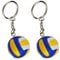 FERCAISH 2 Stück Volleyball Schlüsselanhänger Teenager Haikyuu Merch Keychain Volleyball Zubehör Mini Sport Schlüssel Anhänger für Tasche Hängen Ornament Geschenk