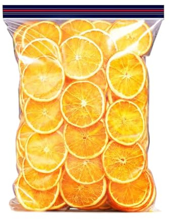 500 g getrocknete Orangenscheiben, gesüßte getrocknete Orangenscheiben, zuckerfrei, vegan und koscher (500g)