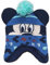 Peruanische Micky Maus Disney Mütze Wintermütze mit Ohrenklappen für Kinder, blau, 48-49