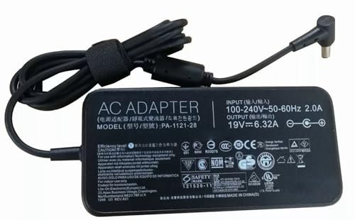 19V 6.32A 120W AC Adapter Charger compatible for Asus TUF Gaming FX705GM FX705GE FX505GE