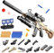 Spielzeug Pistole Kinder, Soft Bullet Toy Pistole,mit Automatischem Auswurf, Soft Bullet Gun M416, Spielzeug-Schaumstoff-Blaster, Spielzeug Pistole für Erwachsene&14+Kindergeschenke