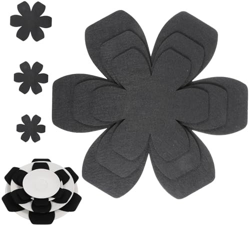 Giantree 6 Pcs Pot and Pan Protectors for Stacking, 3 Sizes Pan Separators Felt, Non-Slip Felt Pans Cookware Separators Gray Pot Protectors Ideal for Stacking and Protecting Pots and Pans