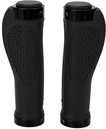 Alomejor Manguito de Scooter Eléctrico Silicona Suave -Anti -ti Slip Cubierta de Reemplazo para Conducción Externa Estable (Black)