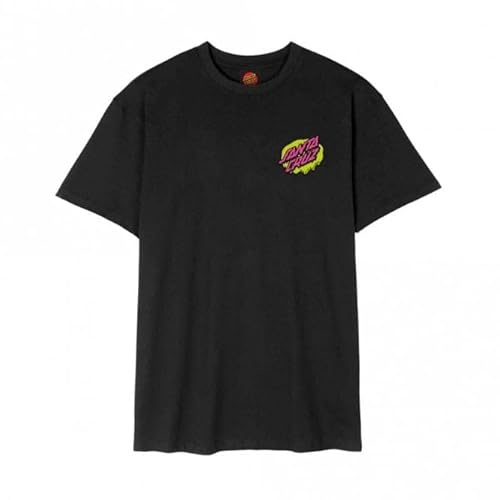 Santa Cruz Slime Scream T-Shirt, Schwarz, Schwarz , L