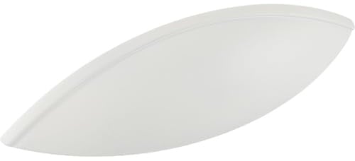 Alles im Griff Muschelgriff Moss zum Aufschrauben Griffmuschel LA 64, Zinkdruckguss weiß matt