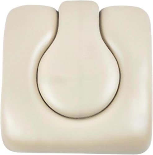 JuanNest Toilettenstuhl Cushion Für Senioren,Universelles PU-Kommodensitzkissen Cushion,Für Klappbarer Toilettenstuhl/Duschtoilettenrollstuhl/Höhenverstellbarer WC Stuhl/Mobiler Toilettenstuhl D