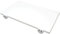 Tagliere in polietilene professionale bianco 50x30x2+ fermi+kit antiscivolo Made in Italy
