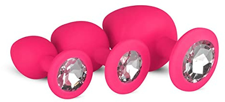 Easytoys Butt Plug with Diamond, 1er Pack(1 x 400 g)