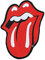 The Rolling Stones Classic Tongue Aufnäher Zunge Patch Gewebt & Lizenziert !!