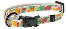 Karlie Art Sportiv Plus Halsband verstellbar mit gedrucktem Motiv Mix and Match L: 20 - 35 cm B: 10 mm Tropic