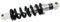 YKWYQ Fahrrad DäMpfer 190mm Hinterrad-Stoßdämpfer Aufhängung for Pit Dirt Bike Motorrad 1200lbs (Color : Natural)
