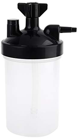 LANCHEN Botella burbujeadora de oxígeno High Flow - Botella de Agua humidificadora de Humedad para oxígeno
