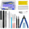 BGTXINGI 24Pcs Modellierwerkzeug-Set Gundam Modell-Werkzeug-Set mit Kunststoffbox für Modellbau, Auto, Hobby, Modellbau, Reparatur und Befestigung