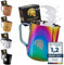 Barista Legends® Milchkännchen Edelstahl 350ml Bunt - mit speziellem Latte Art Ausguss - Milchkanne für Hobby Barista in beeindruckenden Farben