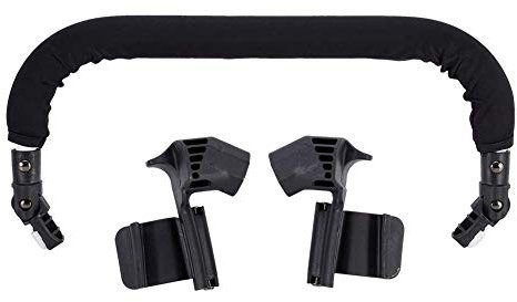 Extensión de Mango para Cochecito de Bebé, Manillar de Cochecito Universal Ajustable Apoyabrazos Barra Parachoques para Cochecito de Bebé