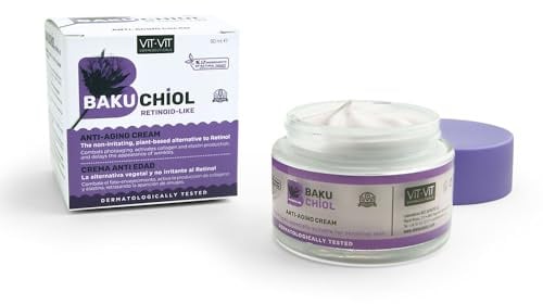 Vit Vit Vit Anti-Aging-Creme, Hyaluronsäure und Niacinamid. Anti-Falten-Creme, reduziert die Zeichen des Alters und Ausdruckslinien. Bakuchiol, das vegane Retino