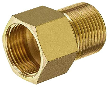 VILIA Pressure Washer Coupler, M22 15mm Male Thread to M22 14mm Female Fitting, 4500 PSI.