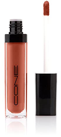 Velvet Matte Liquid Lipstick, Pflegender Lippenstift mit einer unglaublichen Textur, die wasser- und wischfest, samtig matten Finish, sofortige Deckkraft, 7ml (Dulce De Leche)