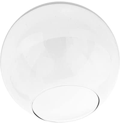 kowaku Vintage Industrie Hängeleuchte Globe Shade Deckenleuchte Hängeleuchte transparent D15 cm