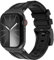 KADES 49 mm, 46 mm, 45 mm, 44 mm, per Apple Watch, cinturino sportivo in silicone con adattatore in acciaio inox, per Apple Watch Ultra 2, Ultra/Series 10/9/8/7/6/5/4/SE, Series 3 42 mm, nero/nero